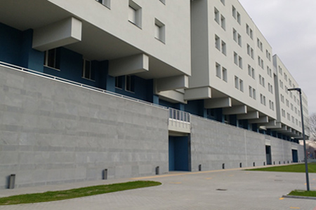 Gallaratese, residenze Politecnico a San Leonardo – foto Urbanfile
