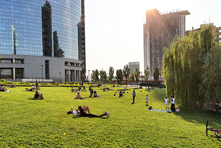 BAM - Biblioteca degli Alberi Milano is the result of the first public-private partnership for the management and cultural activation of a public park