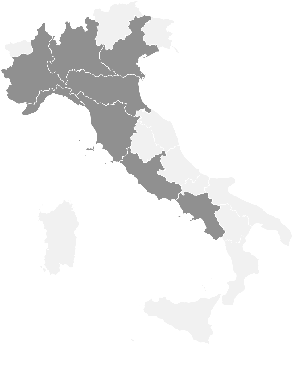 Mappa immobili COIMA SGR in Italia