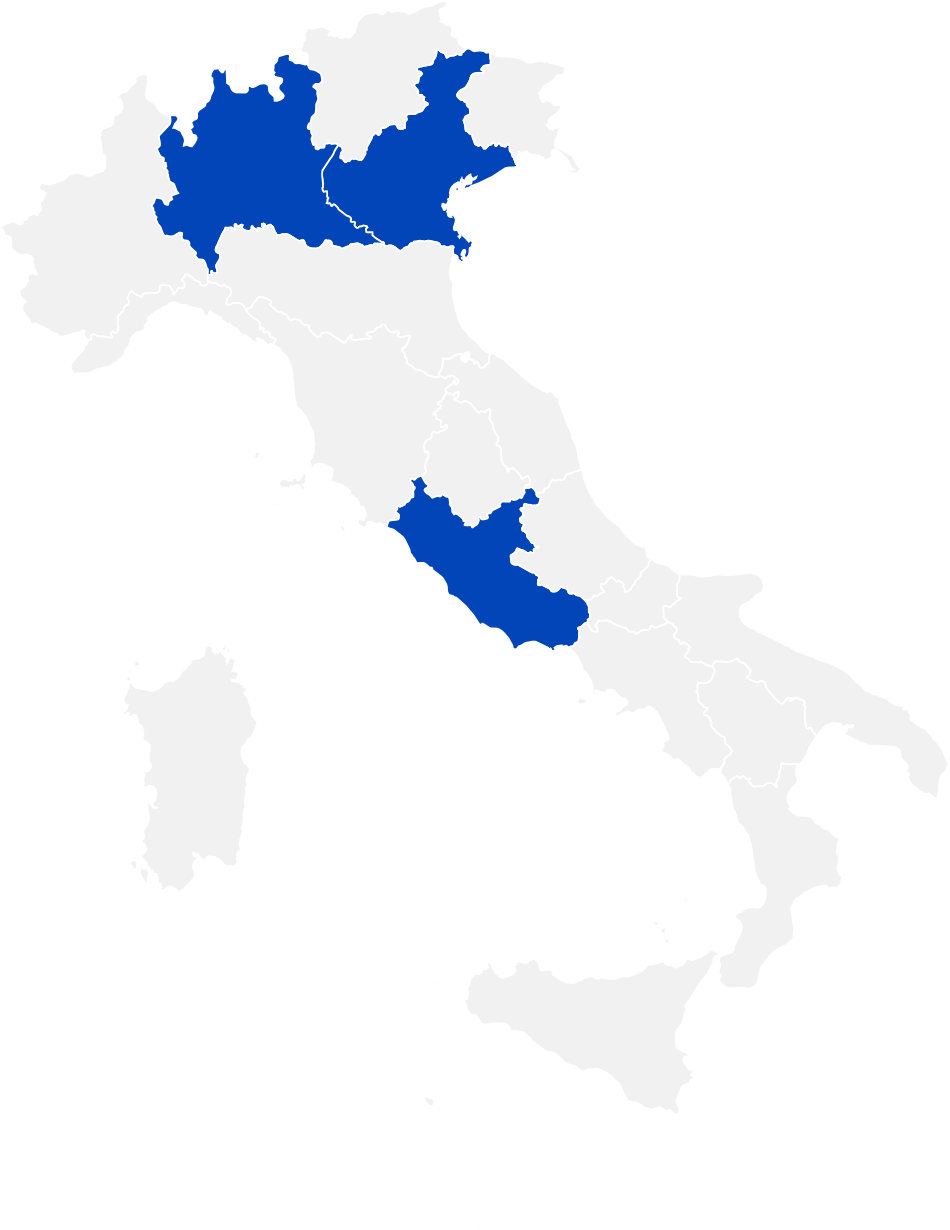 Mappa immobili COIMA REM in Italia